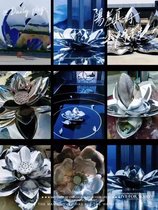 304不銹鋼蓮花雕塑戶外抗風(fēng)抗腐蝕 - 園林景觀雕塑定制