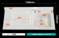 廚衛(wèi)洗手洗衣機柜一體面盆1500-630mm