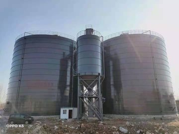 水泥鋼板倉設(shè)計 鋼板倉制造廠家 建筑材料儲存罐