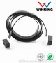 OBD2 16P 公 转 OBD2 16P  母 GPS 追踪电缆扁平线