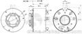 单路800A大电流滑环  内径65MM导电滑环