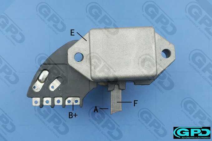 廠家直銷汽車發(fā)電機(jī)電子調(diào)節(jié)器H-XT019圖片