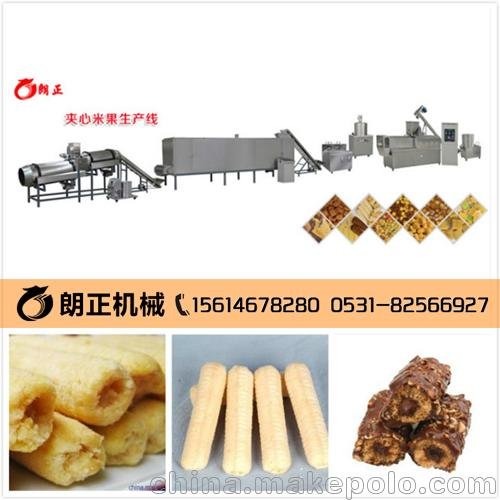 膨化玉米粉飼料 狗糧機 狗糧生產(chǎn)線寵物飼料流水線 寵物食品加工圖片