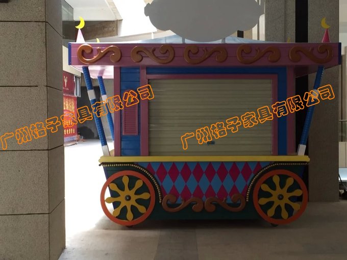 戶外夜市街邊攤位流動(dòng)美食小吃車  廣州廠家圖片