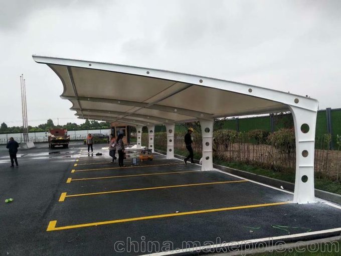 汽車(chē)車(chē)棚 ，私家車(chē)車(chē)棚 、現貨直發(fā)停車(chē)棚 電動(dòng)車(chē)蓬、上門(mén)測量安裝圖片