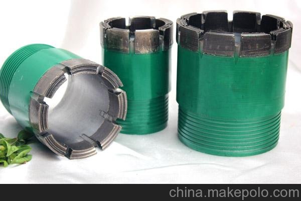長沙燒結(jié)開孔金剛石鉆頭無敵鉆探直銷鉆探工具電鍍?nèi)⌒舅@頭圖片