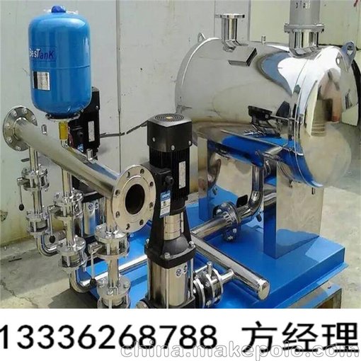 自動(dòng)運行無(wú)負壓變頻供水設備 原理圖片