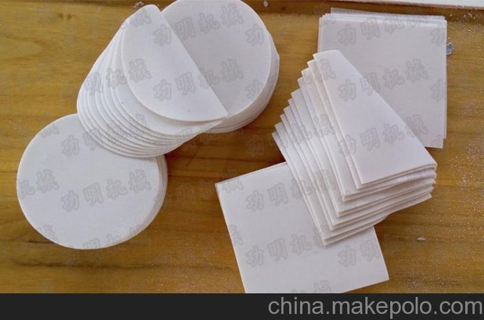 商用餃子皮機器  餃子皮混沌皮一體機省時省力圖片