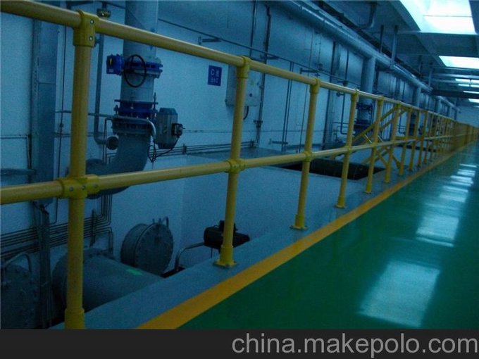 供應(yīng)洛陽(yáng)電廠涼水塔圍欄污水處理池護(hù)欄 防腐玻璃鋼圓管方管廠家圖片