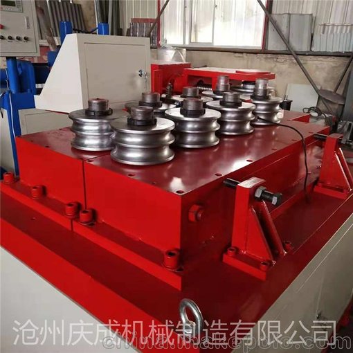 高品質(zhì)新款大棚拐彎機 一次成型機械設(shè)備 九輪數(shù)控折彎機 定制圖片