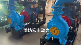 柴油機水泵機組R4105 金礦用水泵機組揚程55米