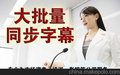 视频翻译加字幕 影视翻译加字幕 一流英文水平，超低的服务价格