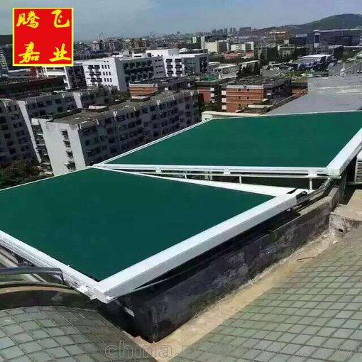 東城陽(yáng)光房定做天棚簾陽(yáng)光房遮陽(yáng)棚 室外電動(dòng)天幕定做廠(chǎng)圖片