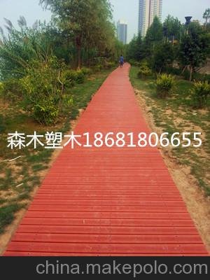 銷售陜西塑木地板廠西安咸陽塑木戶外地板塑木地板欄桿護(hù)欄圖片