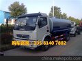 庆阳洒水车厂家供应东风多利卡8吨水罐车，抽水车