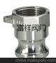 富祥不锈钢A型快速接头 DN15价格 快速接头图片厂家直销