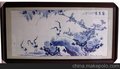 手工手绘瓷板画 青花陶瓷壁画 景德镇陶瓷厂家