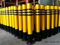 深圳防撞柱 东莞反光防护桩生产厂家 惠州施工隔离栏直销