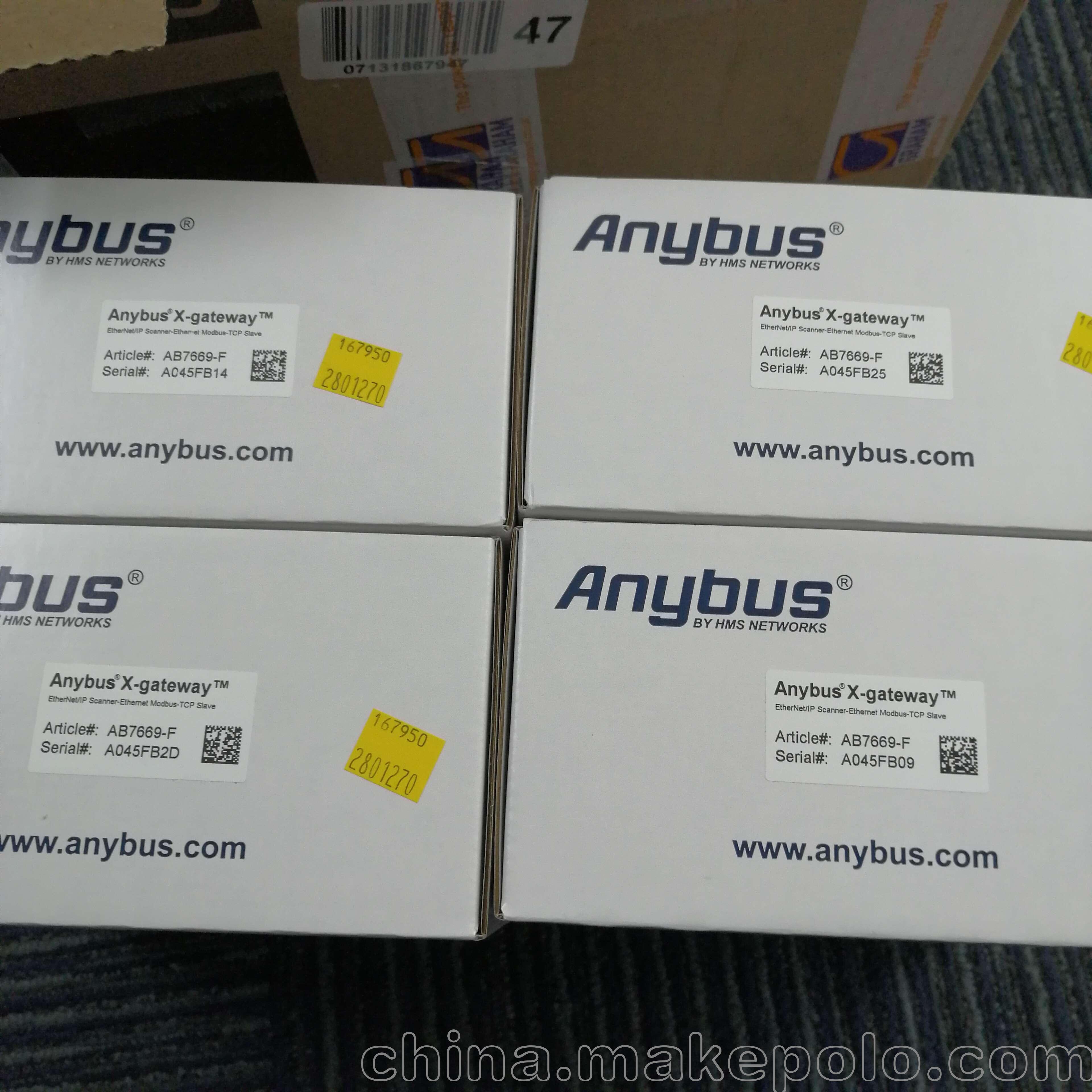 anybus模塊AB7634-F現貨足，服務優！桂倫工控