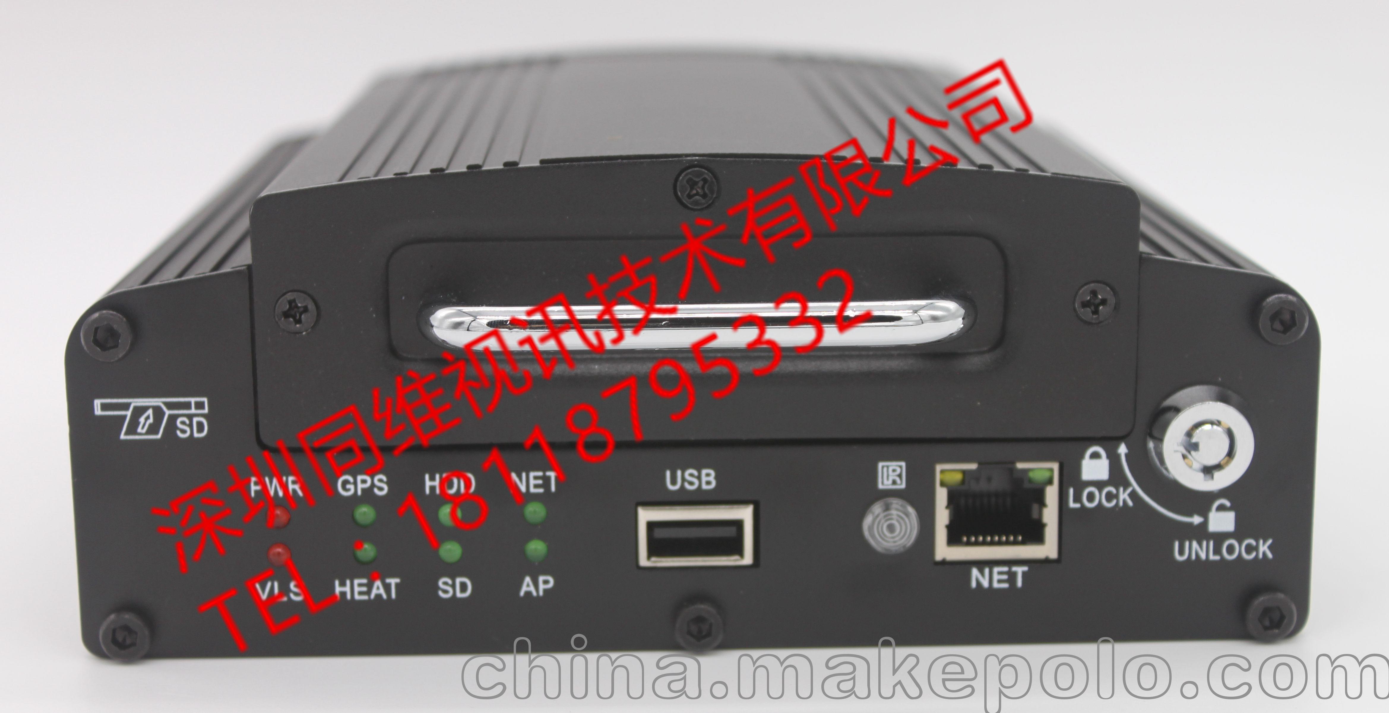 同維視訊廠家直銷 車載AHD高清硬盤錄像機M51型