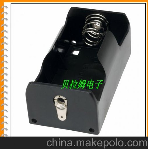 1號1節(jié)電池盒 一號單節(jié)帶線電池盒圖片