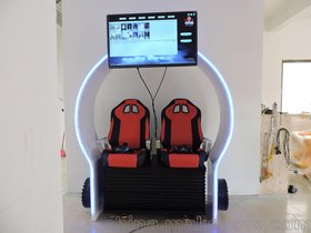 怡天动漫VR设备9D赛车椅