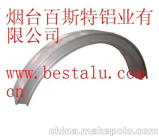 紡織機(jī)器鋁導(dǎo)軌折彎加工圖片