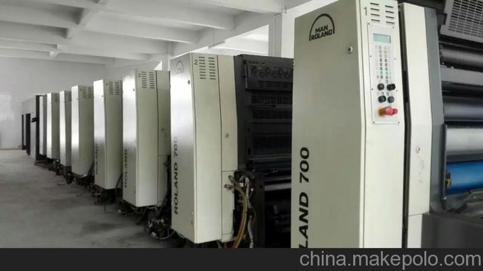 七色過油印刷機(jī)羅蘭R707+XL印刷機(jī)圖片