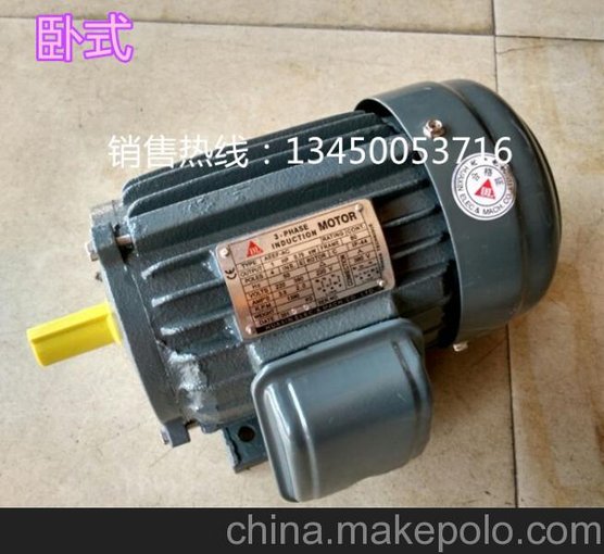 DL三相異步電動(dòng)機AEEF-AC-1HP/0.75KW/三相380V/4極圖片