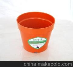 供應綠緣錦植物纖維花盆花盆容器塑料花盆圖片