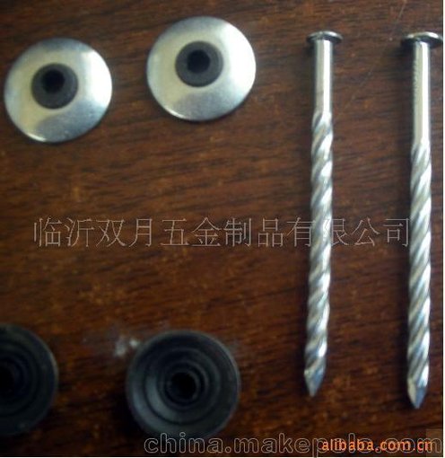 大量供應釘子,瓦楞釘,ROOFING NAIL，鞋釘，普釘，水泥鋼釘。圖片