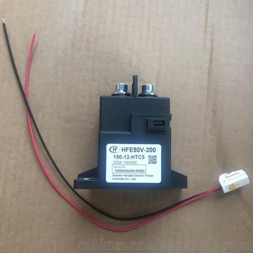 HFE80V-200/150-12-HTC5 HF/宏發(fā) 汽車高壓直流繼電器圖片