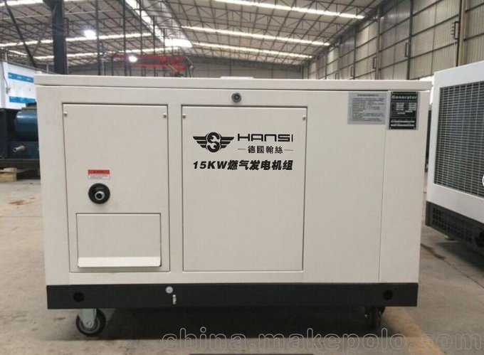低噪音足功率節(jié)能燃?xì)獍l(fā)電機(jī)組15千瓦圖片
