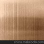 厂家直销红铜拉丝板 青古铜拉丝板 红古铜拉丝样品50*50