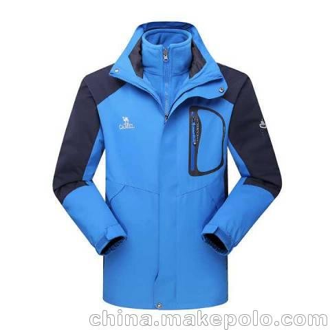 冬季全能3合1保暖棉絨 沖鋒衣戶外衣加絨棉服廠家直銷圖片