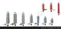 供应宜昌恒源HY5WX-120/334TB无间隙线路型氧化物避雷器