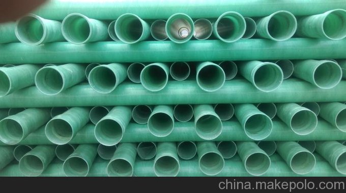 供應(yīng)唐山110玻璃纖維纏繞加沙管，特賣RPM管，強(qiáng)度高施工方便圖片