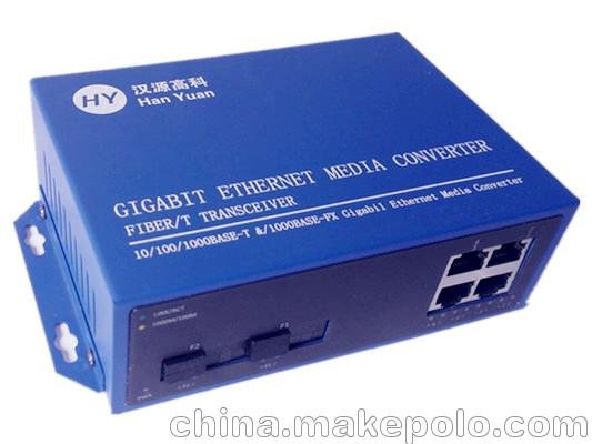 華為思科華三中興銳捷千兆2光4電手拉手式節(jié)點(diǎn)式光纖收發(fā)器圖片