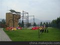 攀岩墙膜结构，张拉膜遮阳棚，攀岩墙罩棚