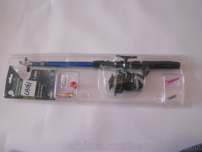LH061套裝漁具，1.8米玻璃鋼海竿圖片