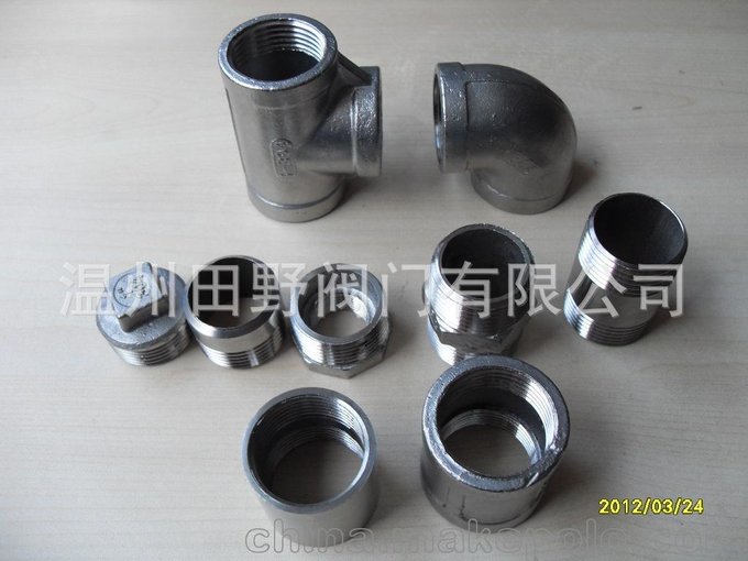 供應(yīng)絲牙彎頭、絲牙三通、絲牙大小頭、絲牙堵頭、絲牙內(nèi)外接頭圖片
