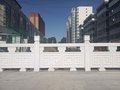 汉白玉护栏报价-景区汉白玉石雕护栏定制安装价格
