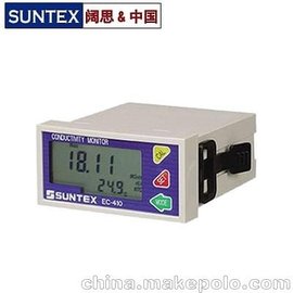 上泰仪器仪表，SUNTEX 电导率仪 EC-410 在线智能仪器仪表