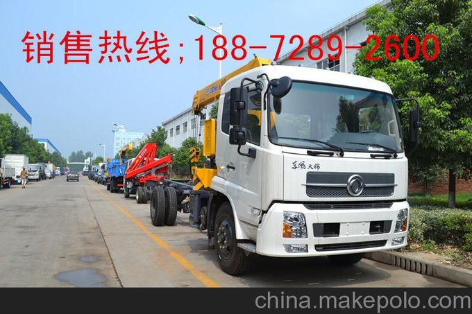 江蘇省東風(fēng)隨車吊工廠價圖片