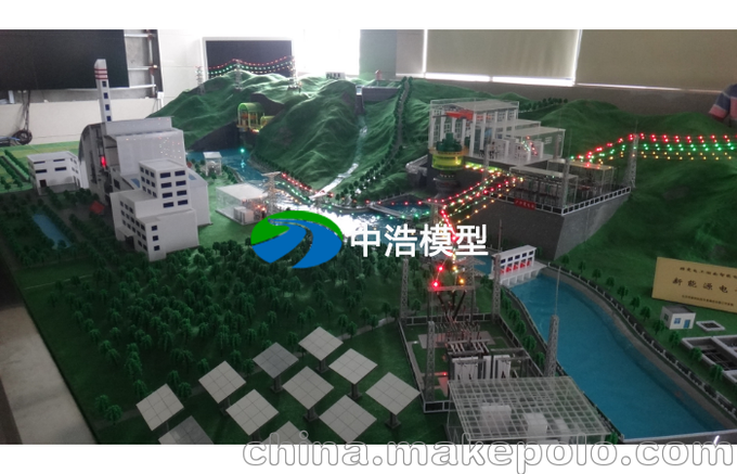 廈門理工學(xué)院-定制光伏發(fā)電模型；太陽(yáng)能發(fā)電模型圖片