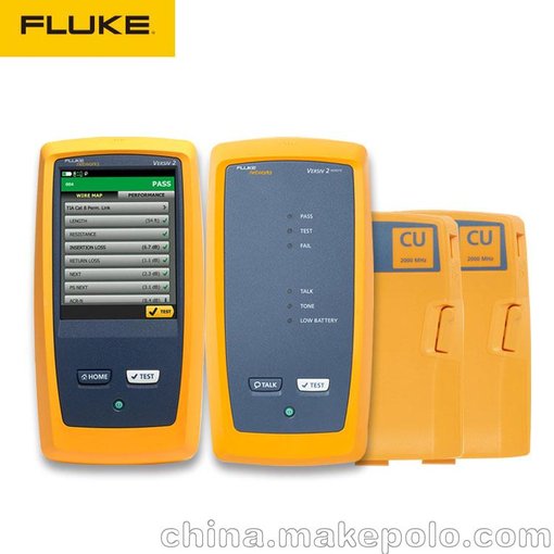 FLUKE DSX2-8000 CH認(rèn)證級(jí)線纜測(cè)試儀套件圖片