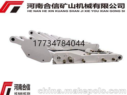 適用于鄭煤機液壓支架配件Q460尾梁及φ160推移千斤頂圖片