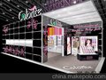 热销锐力RL807高档化妆品特价展示柜商城玻璃不锈钢化妆品展示柜