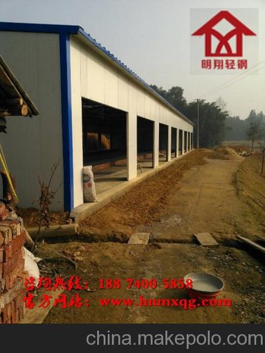 安鄉(xiāng)養(yǎng)雞場(chǎng)用活動(dòng)板房，活動(dòng)房，彩鋼房圖片