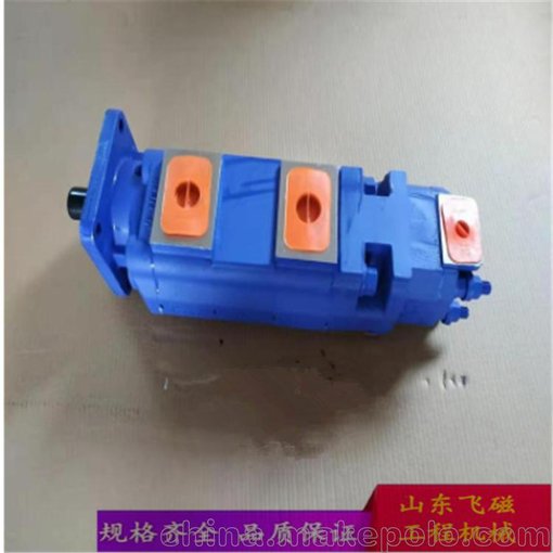 煤機液壓廠(chǎng)家上海創(chuàng  )立煤機雙聯(lián)泵 P124B1天津泊姆克齒輪泵圖片